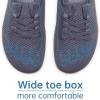 Frank Mully Womens Walking Shoes Wide Toe Box Barefoot Shoes Knitted Fashion Sneaker with Arch Support(Grey)