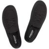 Frank Mully Womens Walking Shoes Wide Toe Box Barefoot Shoes Knitted Fashion Sneaker with Arch Support(6087black)