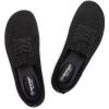 Frank Mully Womens Walking Shoes Wide Toe Box Barefoot Shoes Knitted Fashion Sneaker with Arch Support(Black)