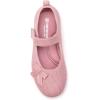 Frank Mully Girls Dress Shoes Mary Janes Girl Flats Slip on Ballet Flat Party School Shoes with Bow Toddler/Little Kid/Big Kid(7002pink)