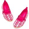 Frank Mully Girls Dress Shoes Mary Janes Girl Flats Slip on Ballet Flat Party School Shoes with Bow Toddler/Little Kid/Big Kid(Rose)