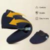 Frank Mully Mary Jane Women Flat Shoes Slip on Square-Toe Washable Shoes Comfortable for Dressy and Work with Ankle Strap(Blue)