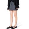 Frank Mully Womens Casual Flat Shoes Square Toe Shoes Knitted Mesh Flat Comfort Work Flat Shoes for Daily Washable(Black)