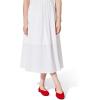 Frank Mully Womens Casual Flat Shoes Square Toe Shoes Knitted Work Flat Comfort Dressy Flat Shoes for Daily Washable(Bright Red)
