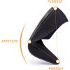 Frank Mully Womens Flat Shoes Classic Pointed Toe Flats Knitted Dress Shoes Soft Flats for Woman Comfortable Dressy(6042black)