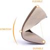 Frank Mully Womens Flat Shoes Classic Pointed Toe Flats Knitted Dress Shoes Soft Flats for Woman Comfortable Dressy(6042ecru)