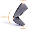Frank Mully Womens Flat Shoes Classic Pointed Toe Flats Knitted Dress Shoes Soft Flats for Woman Comfortable Dressy(6042grey)