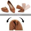 Frank Mully Womens Flat Shoes Classic Pointed Toe Flats Knitted Dress Shoes Soft Flats for Woman Comfortable Dressy(Fawn)