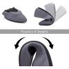 Frank Mully Womens Flat Shoes Classic Pointed Toe Flats Knitted Dress Shoes Soft Flats for Woman Comfortable Dressy(Grey Stripe)