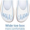 Frank Mully Womens Flat Shoes Wide Toe Box Knitted Flats Comfort Wide Width Walking Flats(Beige)