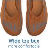 Frank Mully Womens Flat Shoes Wide Toe Box Knitted Flats Comfort Wide Width Walking Flats(Fawn)
