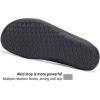 Frank Mully Womens Flat Shoes Wide Toe Box Knitted Flats Comfort Wide Width Walking Flats(Navy)
