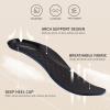 Frank Mully Womens Flat Square Toe Shoes Knitted Work Flat Comfort Dressy Flat Shoes for Daily Lightweight Comfort(Black/Mesh)