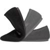 Frank Mully Womens Flats with Straps Pointed Toe Flat Shoes Low Wedge Heel Comfortable Arch Support Flats for Women(Black Mesh)