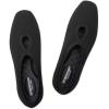 Frank Mully Women’s Knit Flats Teardrop Upper Square-Toe Style Shoes Lightweight Flats for Women Comfortable Slip on Flats for Work Wedding Office(Black)