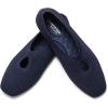 Frank Mully Women’s Knit Flats Teardrop Upper Square-Toe Style Shoes Lightweight Flats for Women Comfortable Slip on Flats for Work Wedding Office(Navyblue)