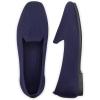 Frank Mully Women’s Loafer Flats Square Toe Comfortable Office Work Shoes, Cute Penny Loafer Slip On Walking Driving Shoes(6027 Royal Blue)