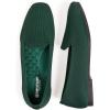 Frank Mully Women’s Loafer Flats Square Toe Comfortable Office Work Shoes, Cute Penny Loafer Slip On Walking Driving Shoes(6027green)