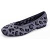 Frank Mully Women’s Loafer Flats Square Toe Comfortable Office Work Shoes, Cute Penny Loafer Slip On Walking Driving Shoes(Grey Leopard)