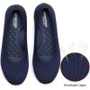 Frank Mully Women’s Mary Jane Flats Comfortable Dressy Ballet Flats Casual Round Toe Slip On Washable Knitted Fabric Office Work Woman Shoes(Navyblue)
