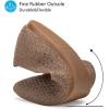 Frank Mully Womens Pointed Toe Flats Knit Dress Shoes Comfort Women Shoes Slip On Shoes for Woman Classic Softable Shoes Low Wedge(Bronze)