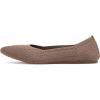 Frank Mully Womens Pointed Toe Flats Knit Dress Shoes Comfort Women Shoes Slip On Shoes for Woman Classic Softable Shoes Low Wedge(Bronze)