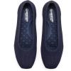Frank Mully Womens Square Toe Flat Shoes Comfortable Knitted Flats Work Flats for Woman(Navy)