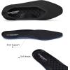 Frank Mully Women’s Square Toe Knitted Flats Breathable Lightweight Slip-On Shoes with Arch Support for All-Day Comfort(Black)