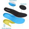 Frank Mully Women’s Wide Width Flats Ballet Flats Round Toe Knit Flat Shoes with Arch Support Wide Toe Box(Black)