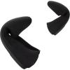 Frank Mully Women’s Wide Width Flats Ballet Flats Round Toe Knit Flat Shoes with Arch Support Wide Toe Box(Black Mesh)