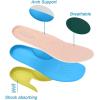 Frank Mully Women’s Wide Width Flats Ballet Flats Round Toe Knit Flat Shoes with Arch Support Wide Toe Box(Ecru)