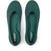 Frank Mully Women’s Wide Width Flats Ballet Flats Round Toe Knit Flat Shoes with Arch Support Wide Toe Box(Green)