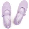 Frank Mully Girls Dress Shoes Mary Janes Girl Flats Slip on Ballet Flat Party School Shoes with Bow Toddler/Little Kid/Big Kid(7003 Purple)