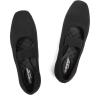 Frank Mully Women’s Ballet Flats Slip on Casual Knitted Fabric Shoes Square-Toe Flats with Elastic Straps for Women(6091black)