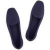 Frank Mully Women’s Loafer Flats Square Toe Comfortable Office Work Shoes, Cute Penny Loafer Slip On Walking Driving Shoes(6027 Royal Blue)