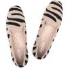 Frank Mully Women’s Loafer Flats Square Toe Comfortable Office Work Shoes, Cute Penny Loafer Slip On Walking Driving Shoes(Black Stripe)