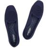 Frank Mully Women’s Loafer Flats Square Toe Comfortable Office Work Shoes, Cute Penny Loafer Slip On Walking Driving Shoes(Navy Mesh)