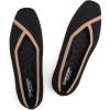Frank Mully Womens Square Toe Flat Shoes Comfortable Knitted Flats Work Flats for Woman(6081black)