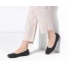 Frank Mully Women’s Ballet Flat Shoes Knit Dress Shoes Round Toe Slip On Ballerina Flats for Woman Low Wedge Comfort Soft(6006black)