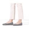 Frank Mully Women’s Ballet Flat Shoes Knit Dress Shoes Round Toe Slip On Ballerina Flats for Woman Low Wedge Comfort Soft(6006light Green)