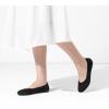 Frank Mully Women’s Ballet Flat Shoes Knit Dress Shoes Round Toe Slip On Ballerina Flats for Woman Low Wedge Comfort Soft(Black)