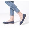 Frank Mully Women’s Ballet Flat Shoes Knit Dress Shoes Round Toe Slip On Ballerina Flats for Woman Low Wedge Comfort Soft(Blue Print)