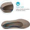 Frank Mully Women’s Ballet Flat Shoes Knit Dress Shoes Round Toe Slip On Ballerina Flats for Woman Low Wedge Comfort Soft(Camel)