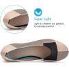 Frank Mully Women’s Ballet Flat Shoes Knit Dress Shoes Round Toe Slip On Ballerina Flats for Woman Low Wedge Comfort Soft(Khaki)