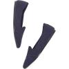 Frank Mully Women’s Casual Loafer Flats Slip On Loafer Shoes Comfortable Knit Flat Shoes Classics Pointy Toe Loafer Flats,for Work,Travel(6013 Navy)