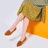 Frank Mully Women’s Casual Loafer Flats Slip On Loafer Shoes Comfortable Knit Flat Shoes Classics Pointy Toe Loafer Flats,for Work,Travel(6035fawn)