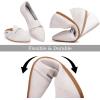 Frank Mully Women’s Casual Loafer Flats Slip On Loafer Shoes Comfortable Knit Flat Shoes Classics Pointy Toe Loafer Flats,for Work,Travel(Beige)