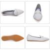 Frank Mully Women’s Casual Loafer Flats Slip On Loafer Shoes Comfortable Knit Flat Shoes Classics Pointy Toe Loafer Flats,for Work,Travel(Grey)