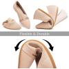 Frank Mully Women’s Casual Loafer Flats Slip On Loafer Shoes Comfortable Knit Flat Shoes Classics Pointy Toe Loafer Flats,for Work,Travel(Nude)