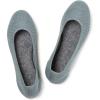 Frank Mully Women’s Ballet Flat Shoes Knit Dress Shoes Round Toe Slip On Ballerina Flats for Woman Low Wedge Comfort Soft(6006light Green)